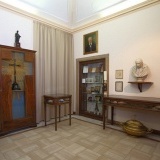 Jedna z místností s věcmi Pallottiho