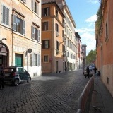 Via Giulia, na které bydlel Pallotti později