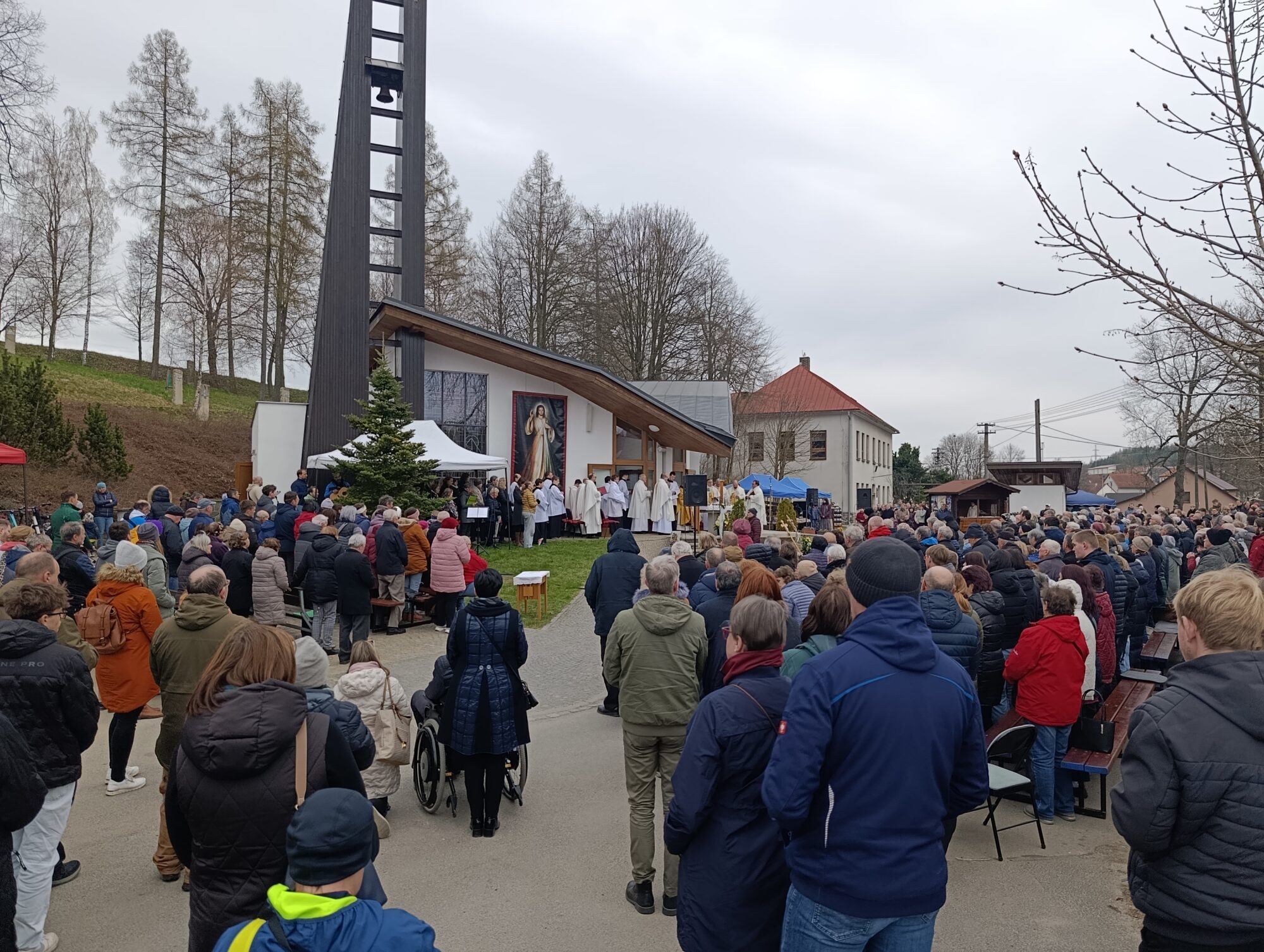 Svátek Božího milosrdenství ve Slavkovicích