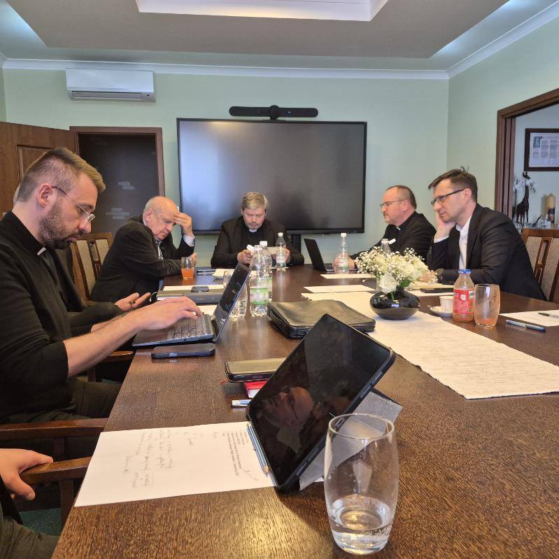 Setkání představených dvou polských pallotinských provincií ve Varšavě
